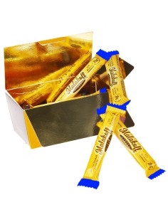 10 Chocolats Lait Feuilletine Emballés en ballotin 185g.