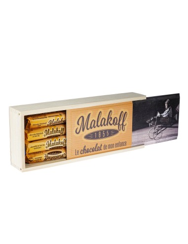 16 Chocolats Lait Noisettes Emballés Plumier Visuel Aviateur 296g.