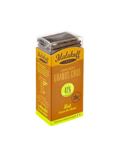 21 Carrés Délices Ghana 40% Chocolat au Lait 105g.