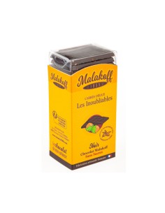 21 Carrés Délices Chocolat Noir Sans Sucre Noisettes 105g.