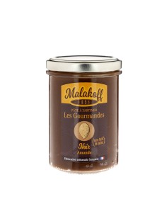 Pâte à tartiner Chocolat Noir Amandes 240g.