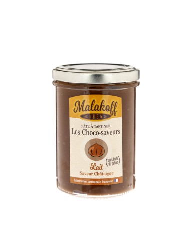 Pâte à tartiner Chocolat saveur Chataigne 240g.