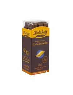 6 Chocolats Lait Feuilletine Brut 111g.