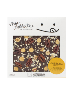 Tablette chocolat noir 200g. - La Muesli