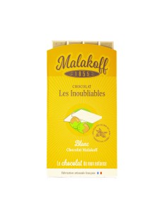 Tablette Chocolat Blanc Noisettes 90g.